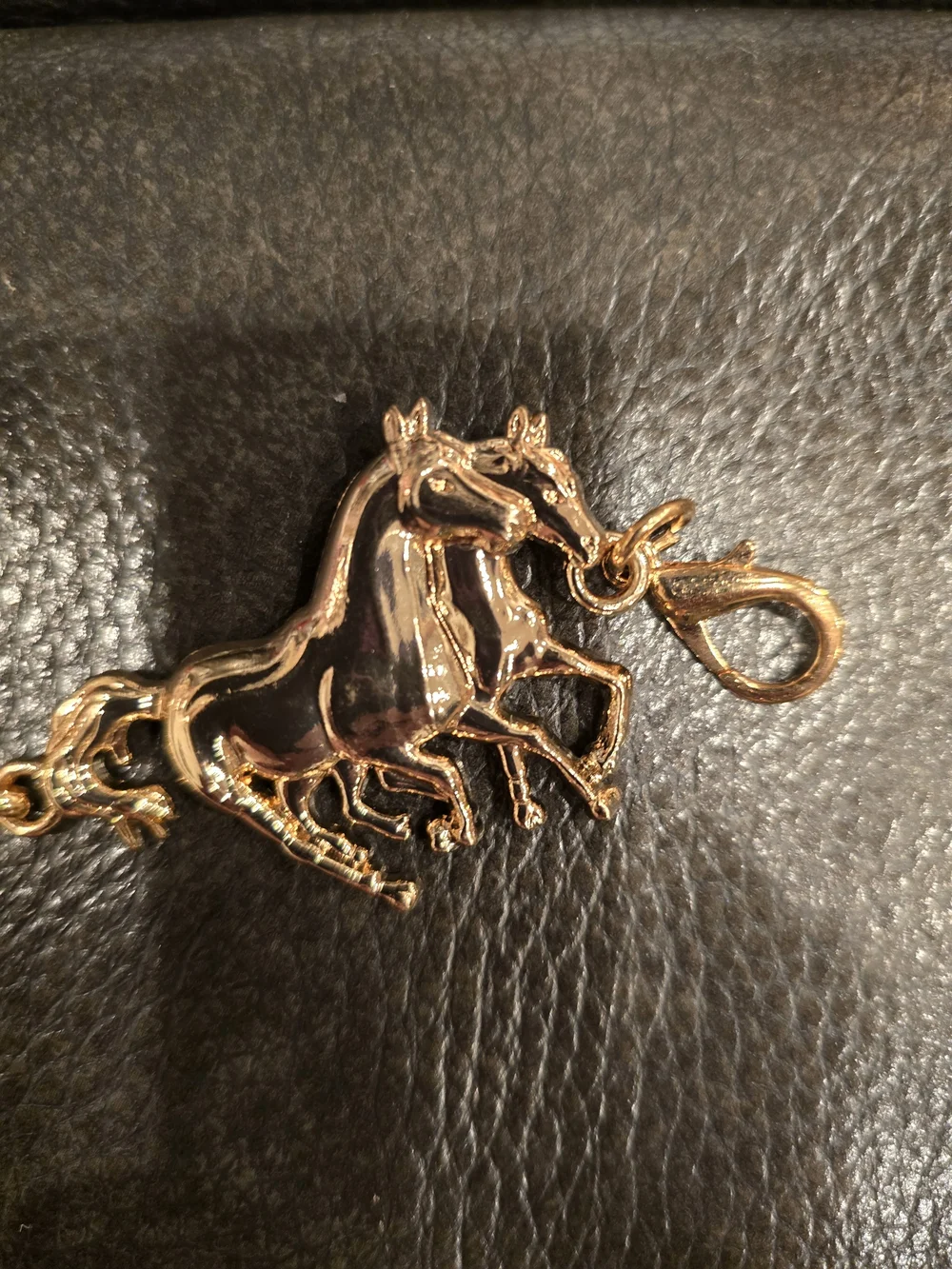 Gold Horse-Link Waist Chain Belt - Women's Jewelry